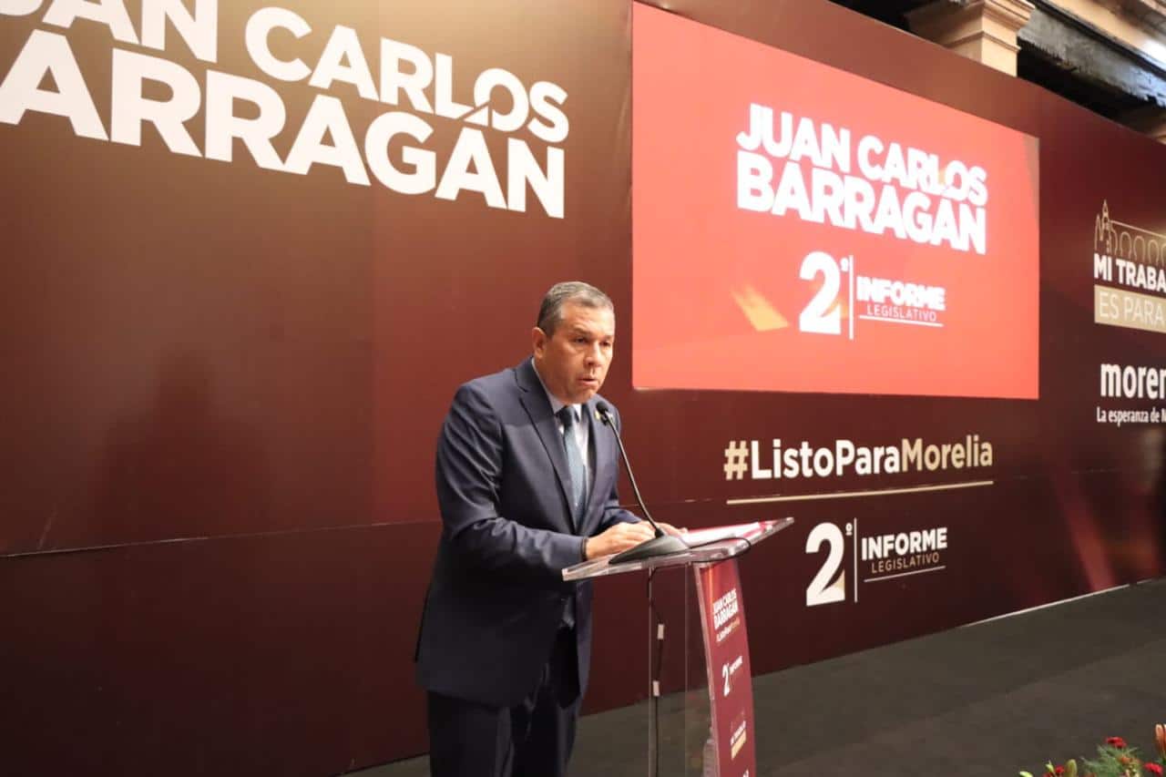 Rinde Juan Carlos Barragán su Segundo Informe de Actividades Legislativas