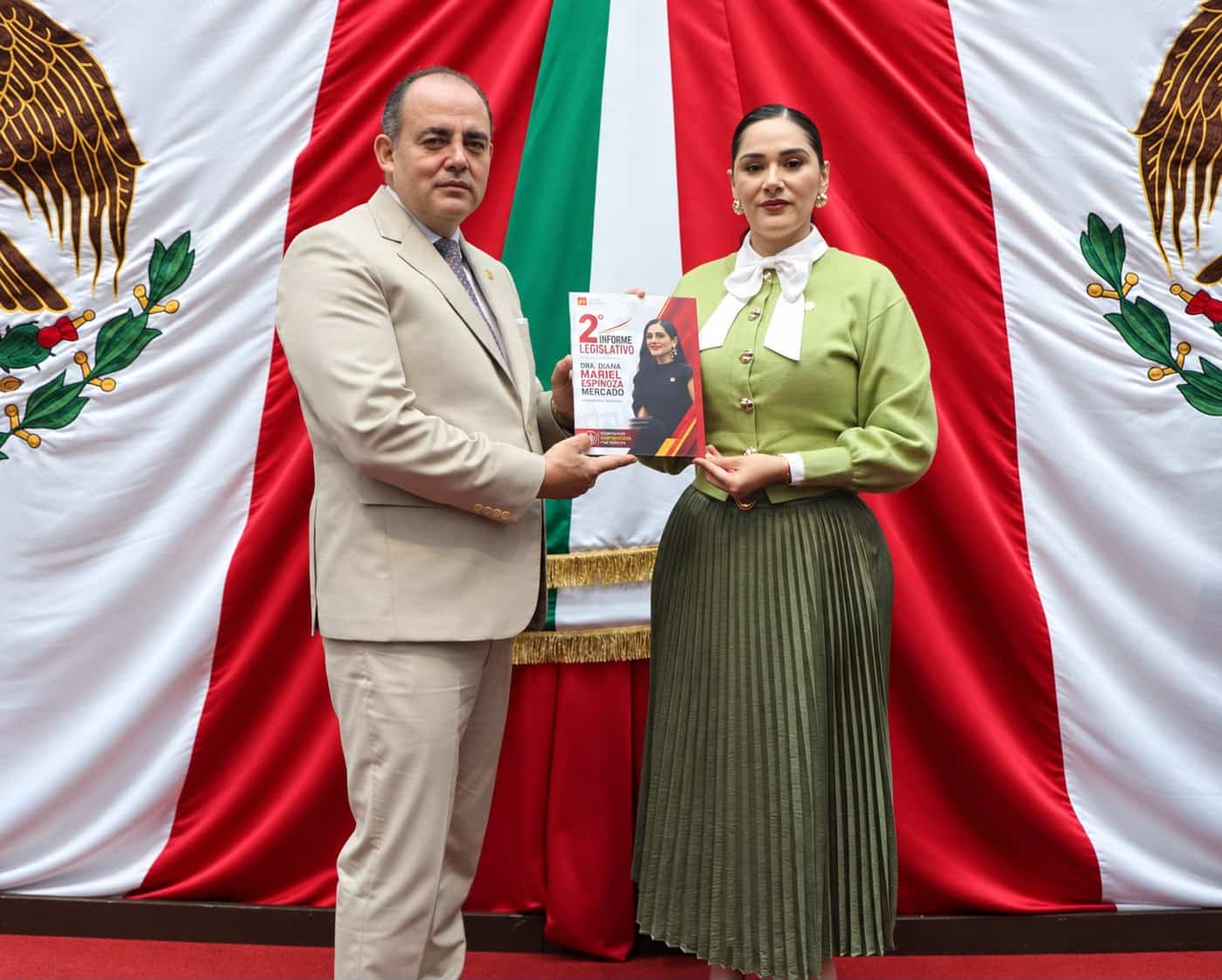 Presenta Diputada Diana Mariel Espinoza Mercado su Segundo Informe de Labores Legislativas