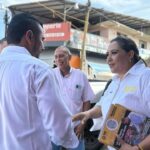 Verónica García refuerza presencia del PRD en Apatzingán; prepara encuentro regional